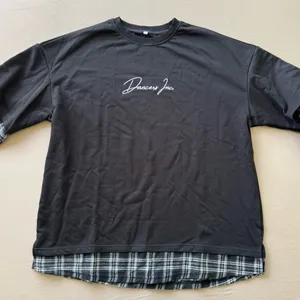 Dancers Inc. Layered Flannel Sweatshirt thumbnail 2
