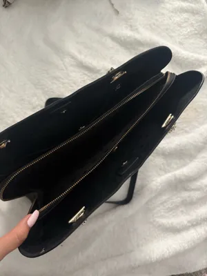 Kate Spade Tote Bag Leather Black New York thumbnail 2
