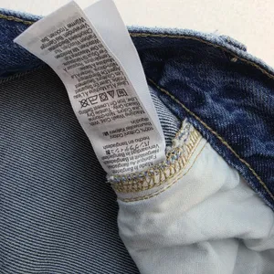 J. Crew 90s‎ Vintage Baggy Jeans Medium Wash Wide Leg Denim CL228 Womens 35 thumbnail 5