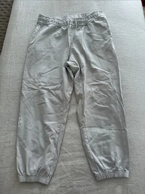 Nike Beige Jogger Sweatpants thumbnail 1