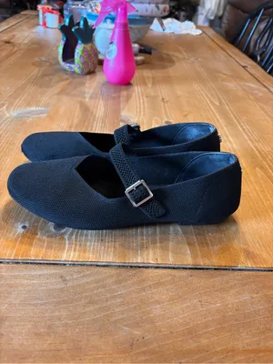 Steve Madden womens Richmond knit mary jane flats black 8.5M thumbnail 2