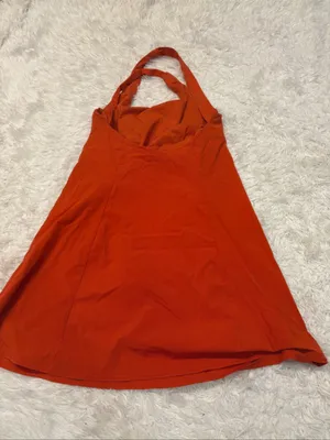 Outdoor voices orange active dress thumbnail 2