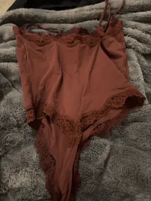 skims lace trim bodysuit  thumbnail 2