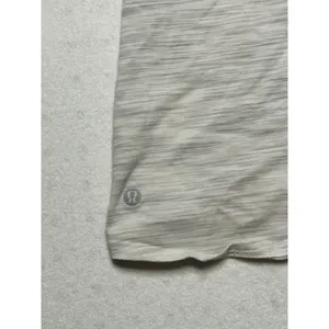 Lululemon Rest Less Long Sleeve Top Gray Cutout Back Women’s Large thumbnail 3
