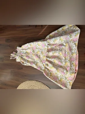 Nwt Petal & Pup Betina Bow Front Maxi Dress Multi Floral spring formal wedding thumbnail 11