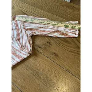 Eden & Olivia Shirt Size Large Striped‎ Tunic Boho Peasant Hippie Preppy thumbnail 10