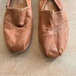 Skechers Tan Leather Loafers thumbnail 6