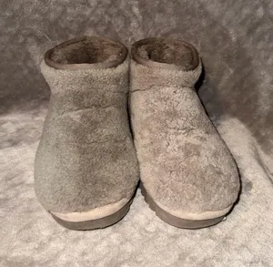 Steve Madden Faux Shearling Ankle Boots Size 7.5 thumbnail 1