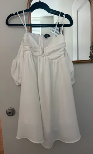 Lulus Dress Mini White thumbnail 1