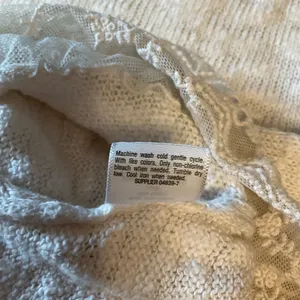 a.n.a Cream Lace Hem Sweater Top thumbnail 9
