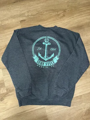 Destin Florida Crewneck Jerzees thumbnail 2