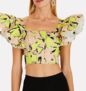 Aje Summer Top White Size XS thumbnail 1