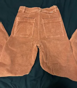 Billabong Burnt orange corduroy pants thumbnail 2