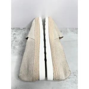 Donald Pliner Size 6.5 Tan Suede Espadrille Flats Casual Slip On‎ Shoes thumbnail 5