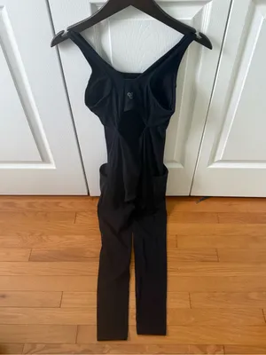 Aritzia TnaBUTTER Pace Jumpsuit in Black thumbnail 4