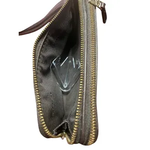 Coach Double Zip Wallet (or Large Wristlet) in their iconic Signature Canvas thumbnail 4