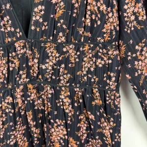 Ulla Johnson Joan Midi Dress Size 8‎ Floral Smocked Tiered Boho Cottage Romantic thumbnail 3