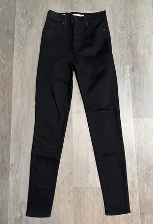 Levi Strauss mile high super skinny jeans thumbnail 2