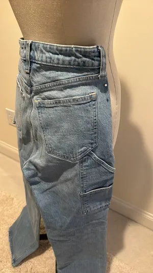 Abercrombie Curve Love 90s Relaxed Jeans High-Rise thumbnail 6