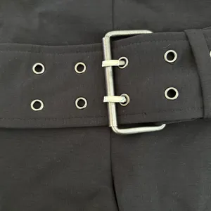 LOBA Chleo Hot Shorts with Belt Size XXS in Black thumbnail 2