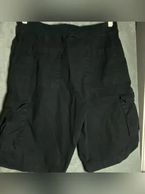 James Perse Black Cargo Shorts with Drawstring Waist size 2 / Medium Ripstop‎ thumbnail 10
