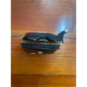 Kate Spade Jazz Things Up Cat Coin Purse WLRU3071 Black Leather Rare thumbnail 2