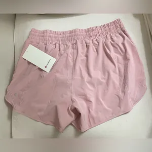 Lululemon NWT Hotty Hot High Rise Lined 4”Shorts Pink Haze Size 12 thumbnail 10