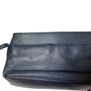 ETIENNE AIGNER Navy Leather Shoulder Bag Blue thumbnail 6