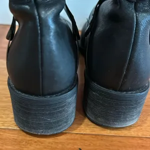 Stuart Weitzman soft Leather Round Toe Buckle‎ Moto Boots Women's size 7.5 thumbnail 3