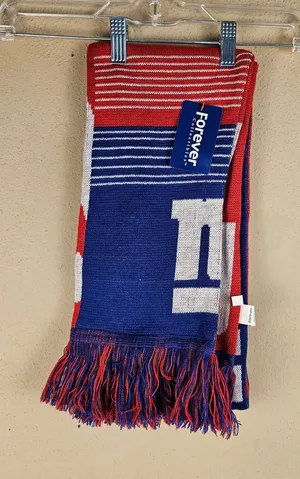 NWT NFL Forever Collectibles‎ New York Giants Scarf 64" thumbnail 1
