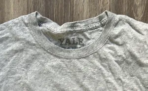 Yale University Crop Tee Medium Large Gray thumbnail 5