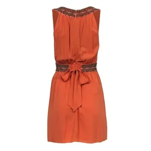 Alice and‎ Olivia Beaded Silk Dress thumbnail 2