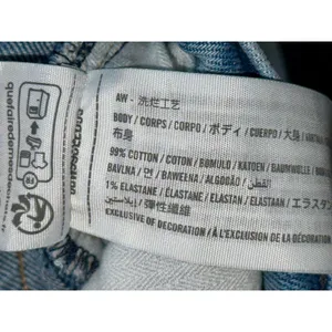 Abercrombie & Fitch The ’90s Straight Ultra High Rise Blue Denim Jeans Size 26 2 thumbnail 4