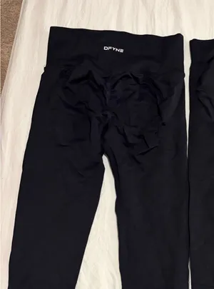 Gymshark Dfyne Midnight Black Impact Leggings thumbnail 4