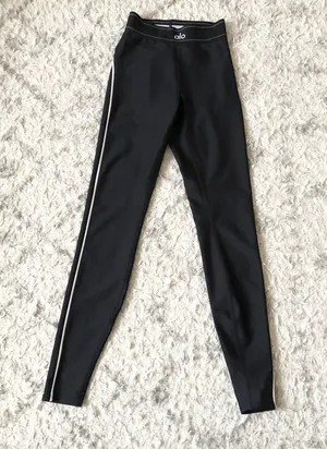 Alo Airlift High-Waist Suit Up Legging Black/White XXS thumbnail 6
