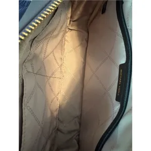 Michael Kors Navy Nylon Crossbody Bag Gold Tone Zip Camera Bag thumbnail 5