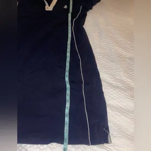 Lauren Ralph Lauren Navy and Cream Collar Top Size Large Tennis Dress thumbnail 4