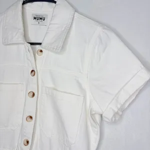 Show Me Your Mumu White Cannon Romper thumbnail 5