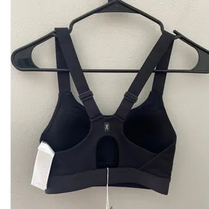 New On Cloud Performance Sports Bra Black Size XS High Support Activewear thumbnail 3