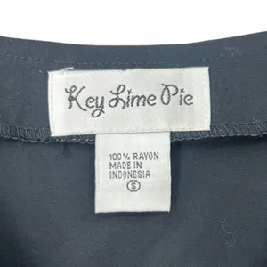 VINTAGE Key Lime Pie | S | Embellished Sequin Tropical Flower Tank Top thumbnail 3