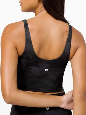 lululemon athletica Black Camo Longline Bralette thumbnail 2