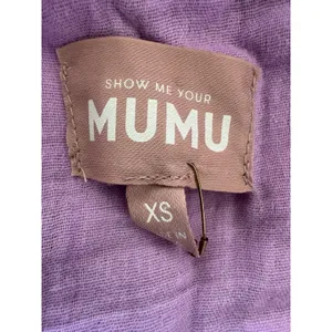 Show Me Your Mumu Sophie Mini Dress Bright Lilac Size XS Cotton Gauze thumbnail 9