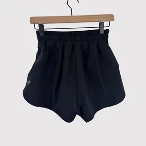 Lululemon Womens Shorts Black Track That High Rise Lined Athletic Stretch Size 4 thumbnail 4