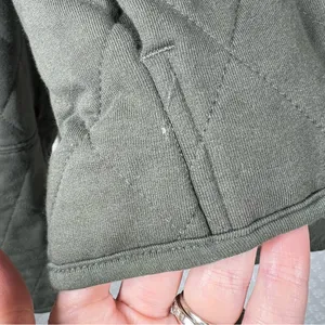 Lululemon Olive‎ Green Quilted Calm Jacket thumbnail 6