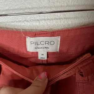 Pilcro Painted Puddle Cargo CROPPED Pants Womens Size 26 Burnt Orange Boho thumbnail 6