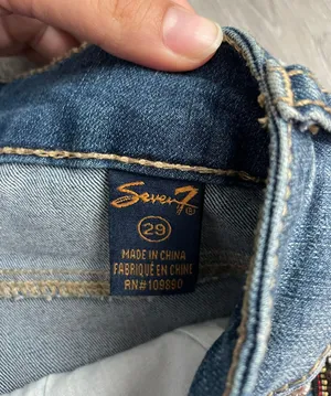 Denim Jean Embroidered Shorts thumbnail 5