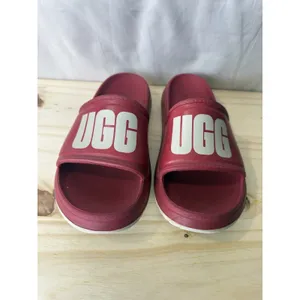 UGG Women’s Slide Sandals Size 8 Red Casual Beach Summer Footwear thumbnail 2