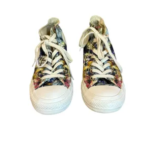 Converse Chuck Taylor All Star Lux Hi Floral Hidden Heel Wedge Womens Size 7 thumbnail 2