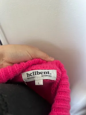 Pink cropped sweater Size L thumbnail 3