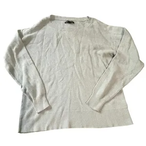 American Eagle Outfitters SZ M‎ Long Sleeve Light Blue Shirt Thin Knit Academia thumbnail 1